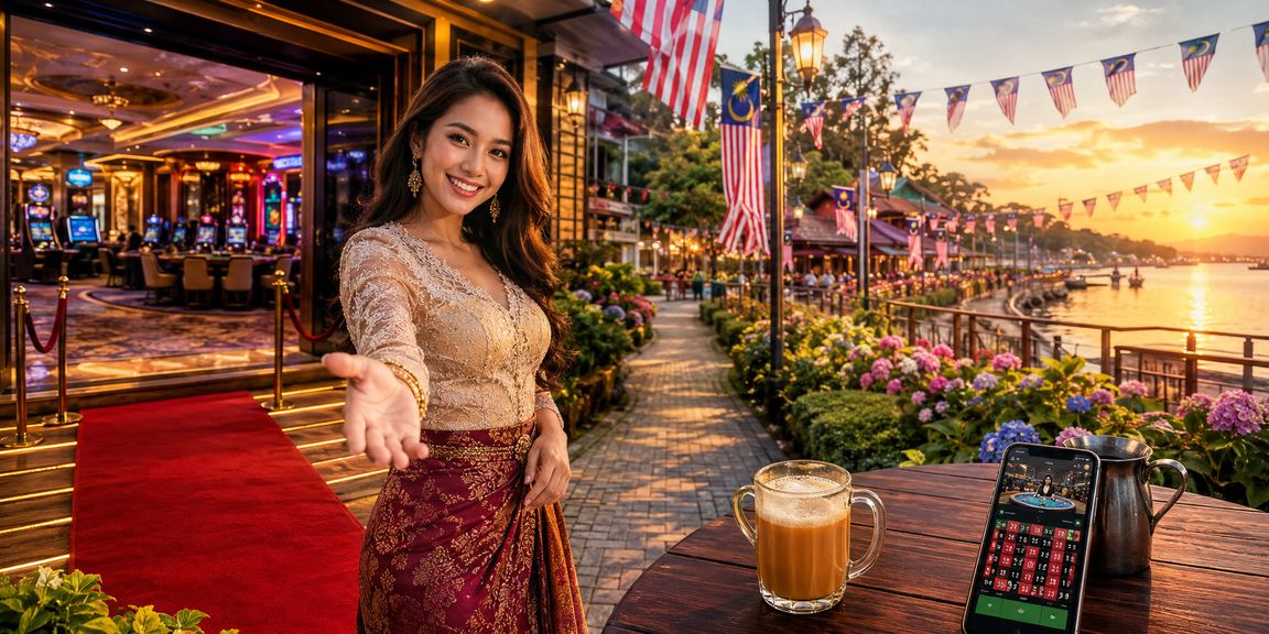 Users accessing the 1bet2u mobile casino platform via phone in Malaysia